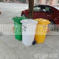 Thùng rác công cộng 120 lít