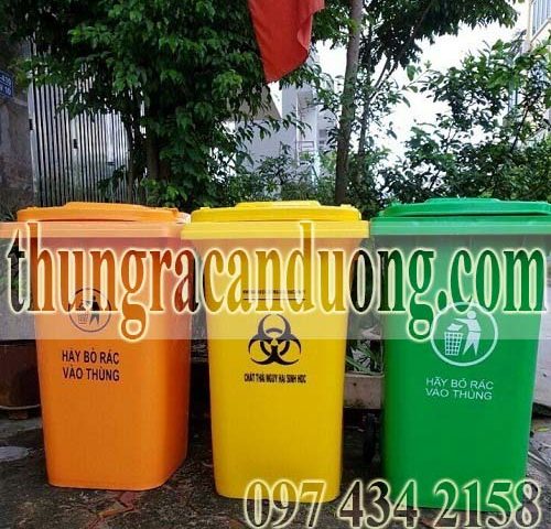 Thùng rác nhựa 240 lít