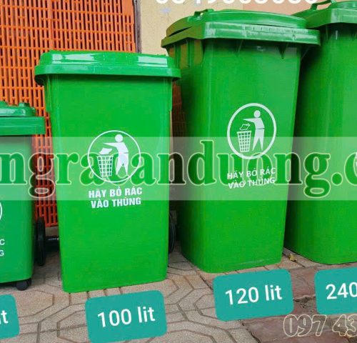 Mua Thùng Rác Nhựa Giá Rẻ Ở Đâu Uy Tín