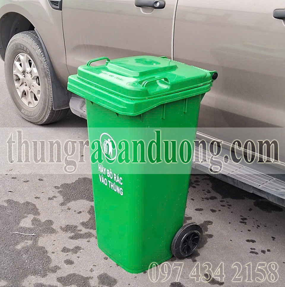 Báo giá thùng rác 120 lít